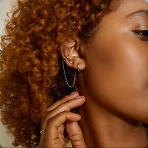 Ear Cuff Stud Earring